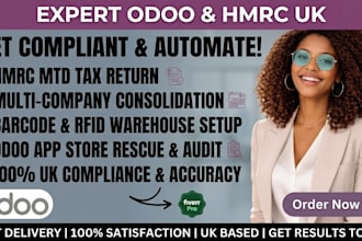 odoo UK accountant for hmrc corporation tax return and mtd vat compliance