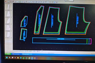 professional size granding for your patterns