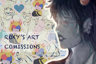 do requested and commissioned illustrations in my art style