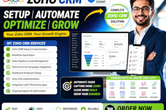 setup zoho crm zoho campaigns zoho books zoho desk zoho form zoho crm automation