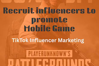 recruit tiktok creators for entertainment and gaming apps