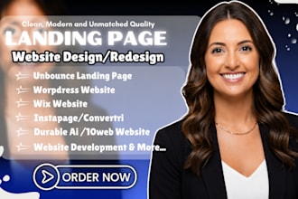 instapage landing page in unbounce wix carrd, convertri landing page launchrock