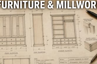 create precise technical drawing and cad drafting for manufacturing