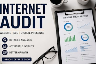 do professional internet audit website audit seo and digital presence analysis