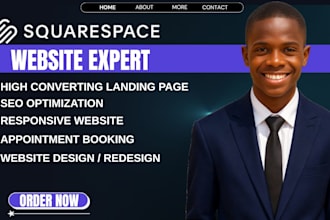 squarespace website design squarespace website redesign squarespace landing page