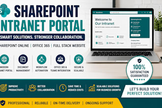 sharepoint intranet portal sharepoint online office 365 full stack website