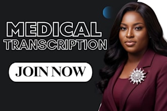 provide medical recording to text transcription for patients