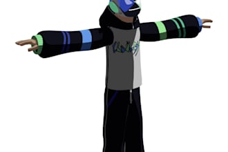 3d model your character