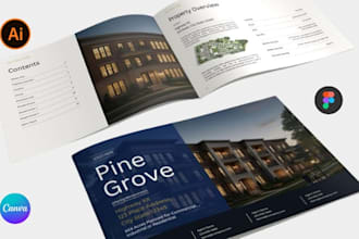 design real estate project portfolio ppm brochure booklet offering memorandum