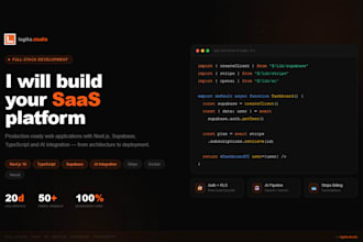 build your production saas platform