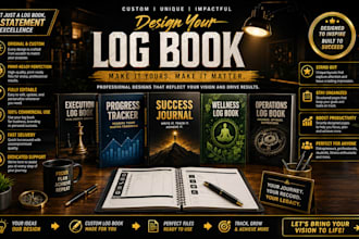 do a personalized planner, journal, logbook, and workbook tailored to my need