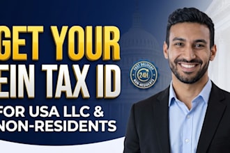 be your irs tax agent for ein registration and llc formation