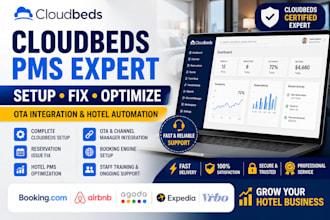 fix cloudbeds, setup cloudbeds optimize your cloudbeds pms with ota integration