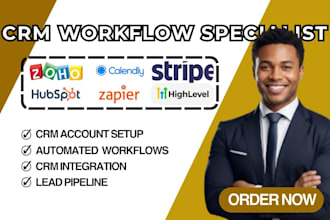 build hubspot automation workflows zapier integrations calendar booking and CRM