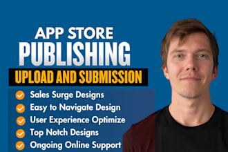 publish and upload your ios and android app to app store and play store