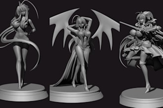 do 3d nsfw female model character anime 3d model erotic figures stl for 3d print