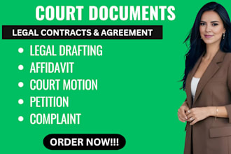 draft or proofread your affidavit, declaration, or sworn statement