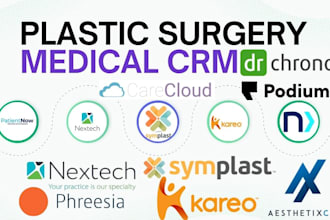 patientnow nextech symplast drchrono aesthetic kareo carecloud phreesia podium