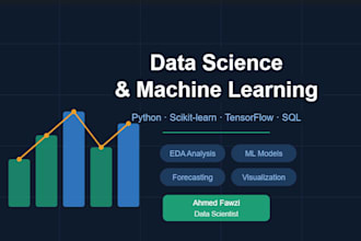 build machine learning models and data science solutions for your business