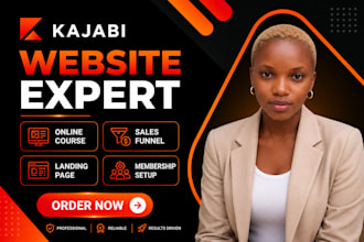 kajabi online course website sales funnel landing page membership site