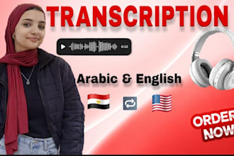 do professional english and arabic transcription and translation