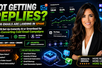 set up instantly or smartlead for cold email marketing campaigns