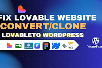 convert lovable ai website to wordpress fix lovable, figma to webflow