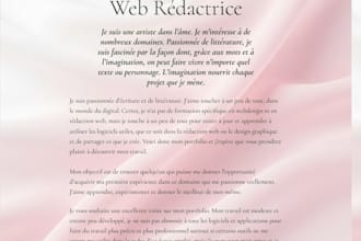 rédaction de contenu web optimisé SEO