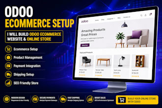 build your odoo ecommerce website and online store