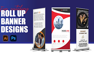 roll up banners and designs