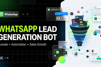 build a whatsapp lead generation chatbot with uchat or manychat