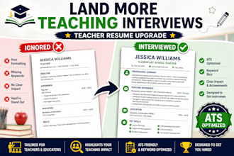 write a teacher resume that gets more interviews fast