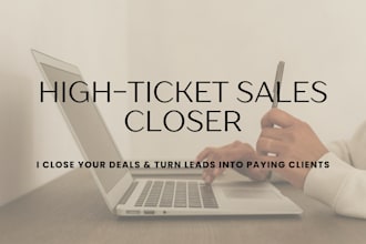 close your deals and convert leads into paying clients