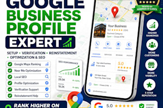 do google business profile setup verification reinstatement SEO