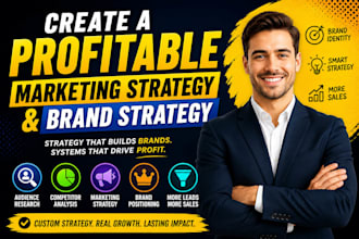 create a profitable marketing strategy and brand strategy
