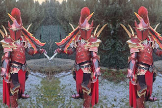 custom wearable anime cosplay creation video game knight armor prop accessories