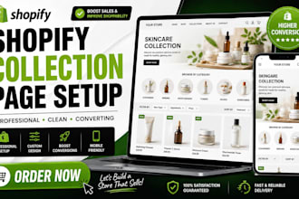 organize shopify collections and optimize your store for more sales