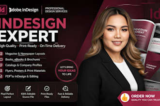 design professional adobe indesign brochures magazines and catalogs