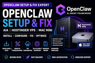 openclaw setup open claw install openclaw ai fix hostinger vps openclaw mac mini