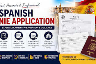 help you obtain your spanish nie number fast and legally