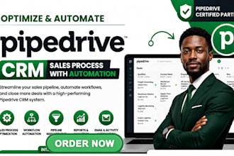 optimize pipedrive CRM sales process with automation