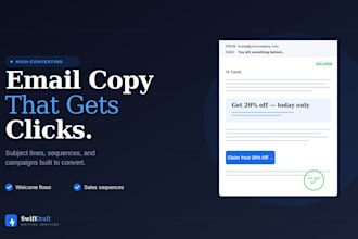 write high converting email copy that drives clicks and sales