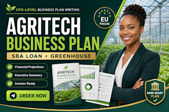 write agritech eu focus sba loan executive summary cfo greenhouse business plan