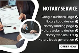 design lawyer, law firm, attorney, notary website with SEO setup, form 1583