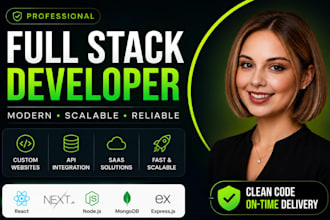 build custom website, full stack website development, design wordpress website