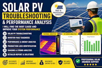 troubleshoot solar pv system faults and performance issues