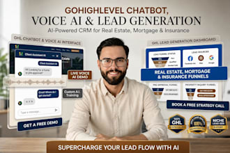 gohighlevel chatbot ghl voice ai real estate ghl lead generation mortgage flow