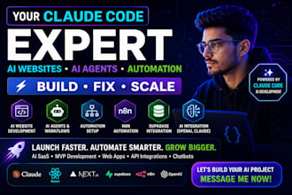 build your website using claude code fix claude ai agent expert automation setup
