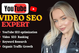 youtube video seo promotion channel ranking marketing manager optimization