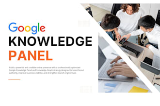 create optimized google knowledge panel, knowledge graph, business ranking panel